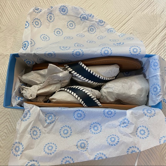 Jack Rogers Thelma Thong Sandals - NIB - Picture 4 of 6